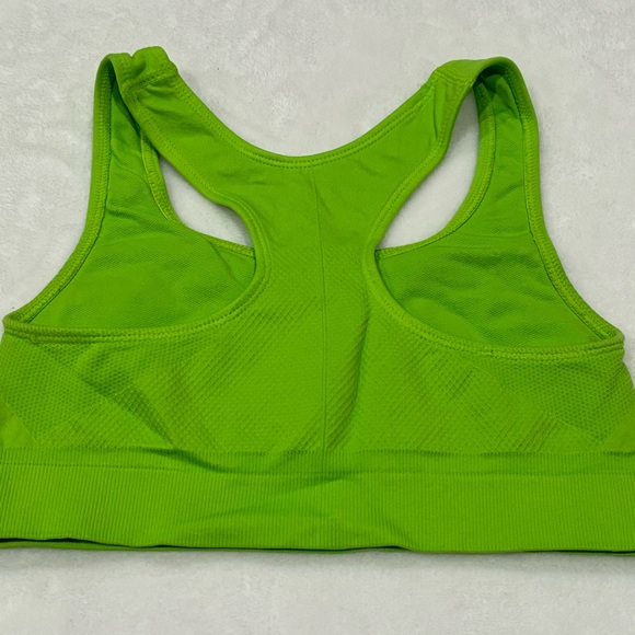 CHAMPION Women’s Activewear Workout Sports Bra - neon green, size S - Picture 4 of 5